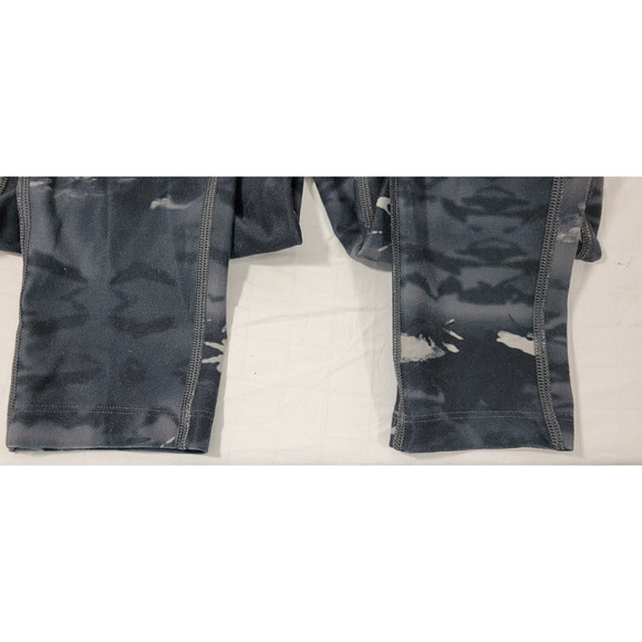 The North Face Womens Medium Gray Tones Camo Elastic Waist Athletic Leggings - Picture 4 of 7
